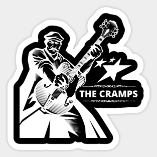 The cramps guitarist Sticker